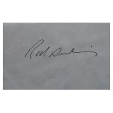 The Twilight Zone Rod Serling signed slip
