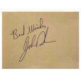 Led Zeppelin Drummer John Bonham signature slip