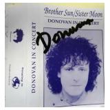 Donovan signed  cassette tape cover