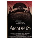 Amadeus cast signed movie poster