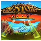 Boston Don't Look Back signed album