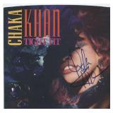 Chaka Khan Tight Fit signed 45 record sleeve