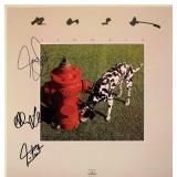 Rush signed Signals album
