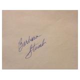 Gomer Pyle USMC Barbara Stuart signature slip