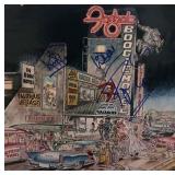 Foghat band signed album