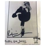 Rickie Lee Jones signed photo