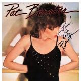 Pat Benatar signed Crimes of Passion album