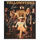 Yellowstone cast signed photo