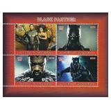 Black Panther Madagascar 2018 Stamp Sheet