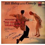 Bill Haley Rockinï¿½ The Oldies! signed album