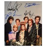 St. Elmo's Fire cast signed photo