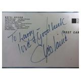 Cleo Laine original autograph