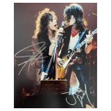 Aerosmith Steven Tyler and Joe Perry signed photo