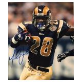 St Louis Rams Marshall Faulk signed photo