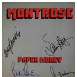 Montrose signed Paper Money album