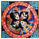 Kiss signed Rock Nï¿½ Roll Over album