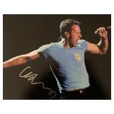 Coldplay Chris Martin signed photo