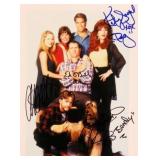 Married With Children cast signed promo photo