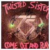Twisted Sister Come Out And Play signed album