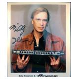 Billy Sheehan signed promo photo