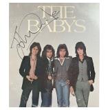 The Babys John Waite signed album