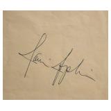 Janis Joplin signature slip