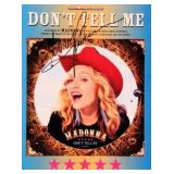 Madonna signed sheet music