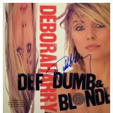 Debbie Harry signed Def Dumb & Blonde album