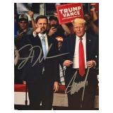 2024 Trump Vance signed photo.
