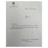 Former Polish President Aleksander...