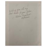 WW2 POW Alistair Urquhart signed photo.