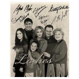 Ladies Man cast signed photo