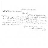William H. Seward Signed Civil War Letter