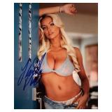 Lindsey Pelas signed photo