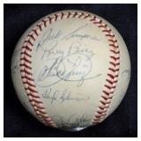Cincinnati Reds 1967 Team Signed Baseball by 10...