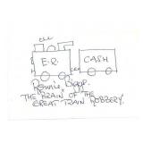 Great Train Robber of 1963 Ronnie Biggs Signed...