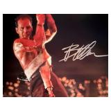 Die Hard Bruce Willis signed photo