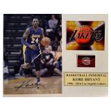 LA Lakers Kobe Bryant signed photo