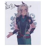 The Dragon Prince Paula Burrows Signed Photo