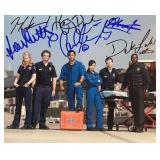 Trauma cast signed photo