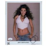 WWE Joy Giovanni Signed Photo JSA