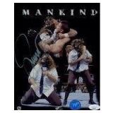 WWE WWF Wrestler Mankind Mick Foley Signed Photo
