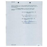 The Wild Bunch Ben Johnson Signed Typed Artist...