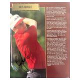 Billy Andrade signed 1996 JC Penney Classic...