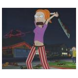 Rick and Morty Spencer Grammer Signed Photo