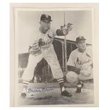 Cardinals Morrie Martin signed photo