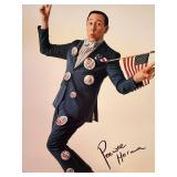 Pee Wee Herman signed photo