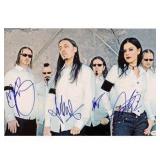 Lacuna Coil Band Signed Photo JSA