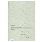 Lamb Chop Shari Lewis Signed 5.5x8.5 Typed...