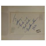 Apocalypse Now Martin Sheen signed note